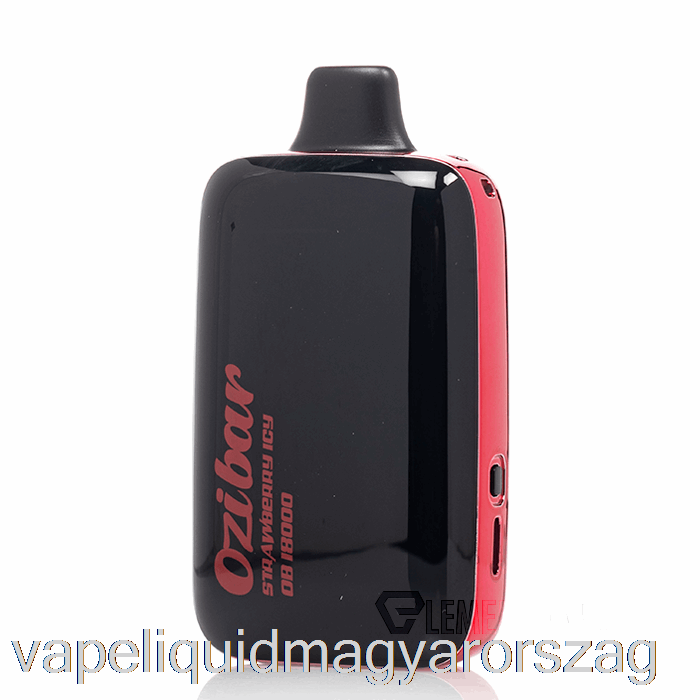 Ozibar 18000 Eldobható Eper Jeges Vape Folyadék